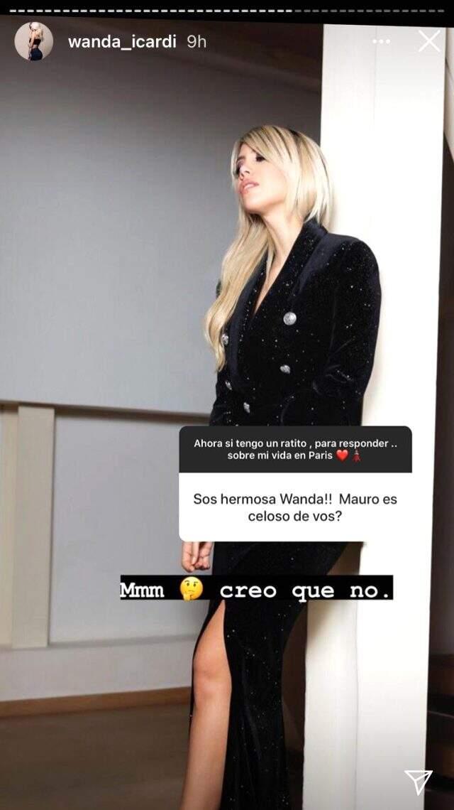'Icardi'nin beni kıskandığını sanmıyorum' diyen Wanda Nara'nın paylaşımı 200 binden fazla beğeni aldı 'Icardi'nin beni kıskandığını sanmıyorum' diyen Wanda Nara'nın paylaşımı 200 binden fazla beğeni aldı