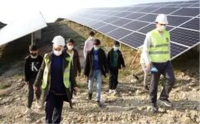 Kestel Belediyesi, güneş enerji santralinin kapılarını öğrencilere açtı Kestel Belediyesi, güneş enerji santralinin kapılarını öğrencilere açtı