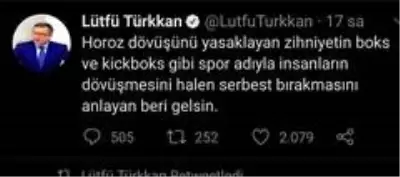 Lütfü Türkkan'a bir tepki de Eskişehirli kickboks antrenöründen geldi Lütfü Türkkan'a bir tepki de Eskişehirli kickboks antrenöründen geldi
