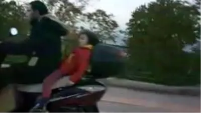- Motosiklet üzerinde tehlikeli yolculuk - Motosiklet üzerinde tehlikeli yolculuk