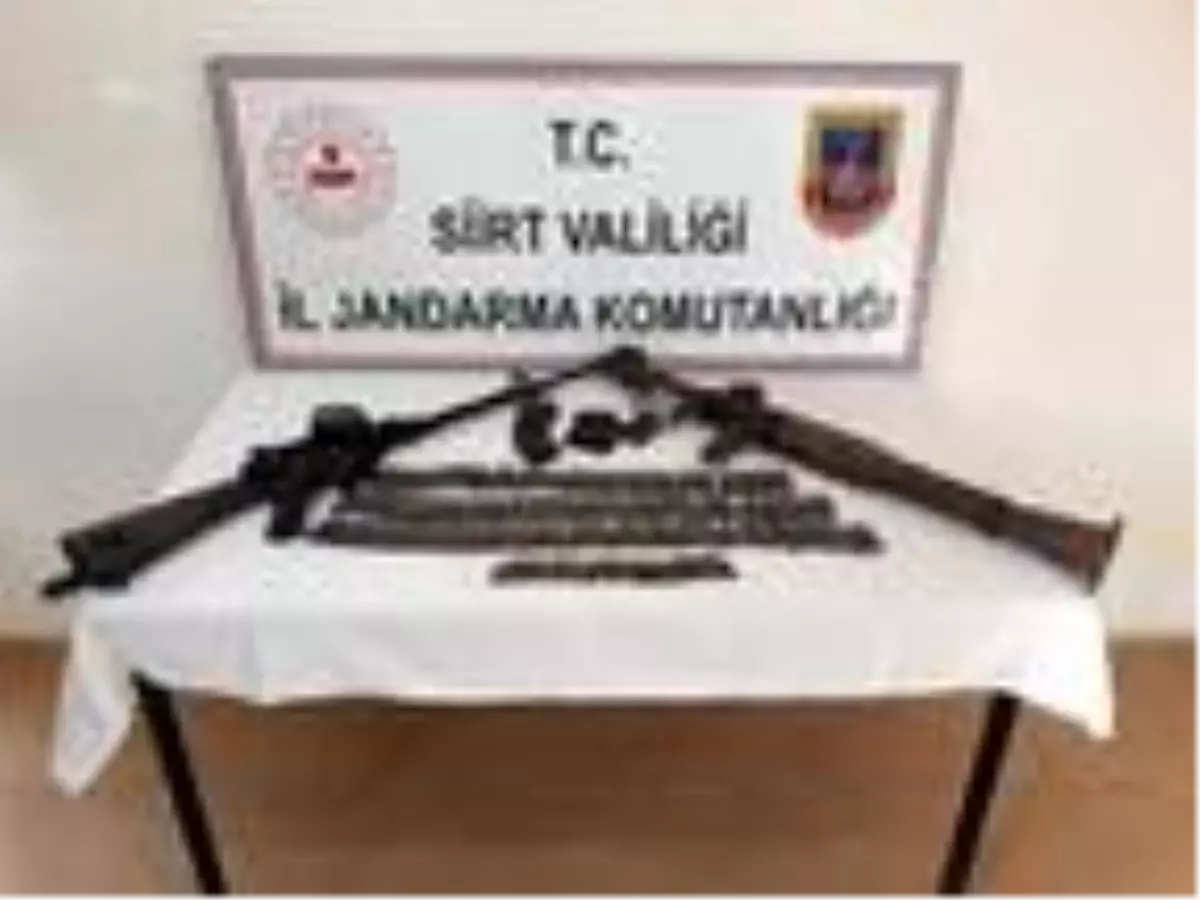 Son dakika haberi | Siirt'te PKK'ya ait mühimmat ele geçirildi