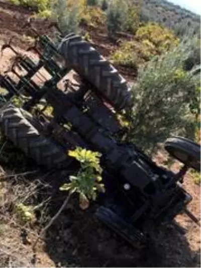 Traktör devrildi: 1 ölü Traktör devrildi: 1 ölü