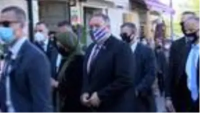 ABD Dışişleri Bakanı Pompeo Rüstem Paşa Camii'ni ziyaret etti ABD Dışişleri Bakanı Pompeo Rüstem Paşa Camii'ni ziyaret etti