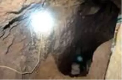 Alaşehir'de evin altında kaçak kazı yapan 7 kişiye suçüstü Alaşehir'de evin altında kaçak kazı yapan 7 kişiye suçüstü