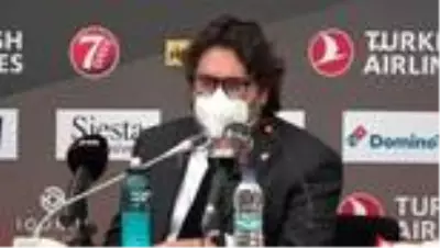 Andrea Trinchieri: 'Son çeyrekte iyi oynadık' Andrea Trinchieri: 'Son çeyrekte iyi oynadık'