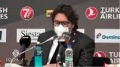 Andrea Trinchieri: 'Son çeyrekte iyi oynadık' Andrea Trinchieri: 'Son çeyrekte iyi oynadık'