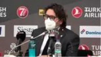 Andrea Trinchieri: 'Son çeyrekte iyi oynadık' Andrea Trinchieri: 'Son çeyrekte iyi oynadık'