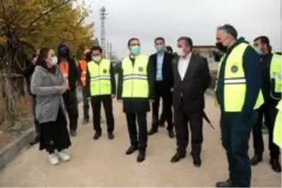 Başkan Vekili Aslan belediye çalışmalarını inceledi Başkan Vekili Aslan belediye çalışmalarını inceledi