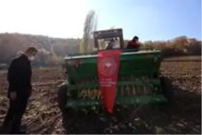 Bilecik'te 16 dekar alana buğday çeşit demonstrasyonu kuruldu Bilecik'te 16 dekar alana buğday çeşit demonstrasyonu kuruldu