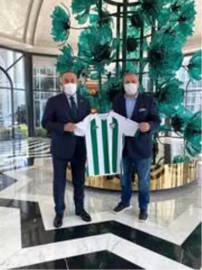 Bursaspor Kulübü Başkanı Erkan Kamat, Dışişleri Bakanı Mevlüt Çavuşoğlu ile görüştü Bursaspor Kulübü Başkanı Erkan Kamat, Dışişleri Bakanı Mevlüt Çavuşoğlu ile görüştü