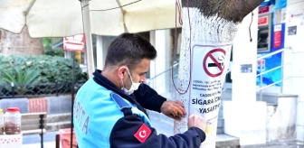 İncirliova Belediyesi'nden sigara uyarısı
