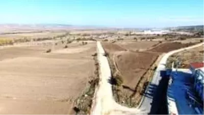 İnönü Yukarı Ilıca Havuzlar yolunun 2'nci etabı tamamlandı İnönü Yukarı Ilıca Havuzlar yolunun 2'nci etabı tamamlandı