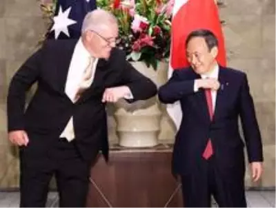 Japonya Başbakanı Suga ve Avustralya Başbakanı Morrison'dan Tokyo zirvesi Japonya Başbakanı Suga ve Avustralya Başbakanı Morrison'dan Tokyo zirvesi