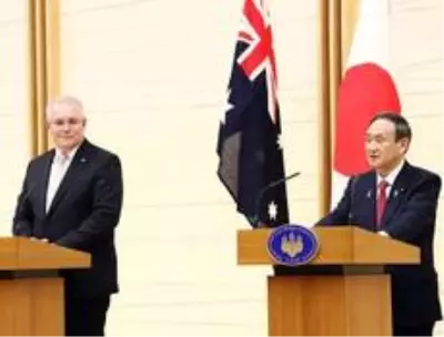 Japonya Başbakanı Suga ve Avustralya Başbakanı Morrison'dan Tokyo zirvesi Japonya Başbakanı Suga ve Avustralya Başbakanı Morrison'dan Tokyo zirvesi