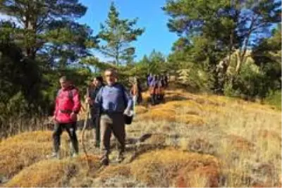 Köse'nin ilk kurulduğu yerde yürüdüler