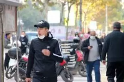 Manisa polisinden sesli droneli maske denetimi Manisa polisinden sesli droneli maske denetimi