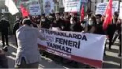 TGB üyeleri, Pompeo'nun Fener Rum Patrikhanesi ziyaretini protesto etti TGB üyeleri, Pompeo'nun Fener Rum Patrikhanesi ziyaretini protesto etti