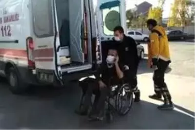 Yoldan çıkan otomobil tarlaya uçtu