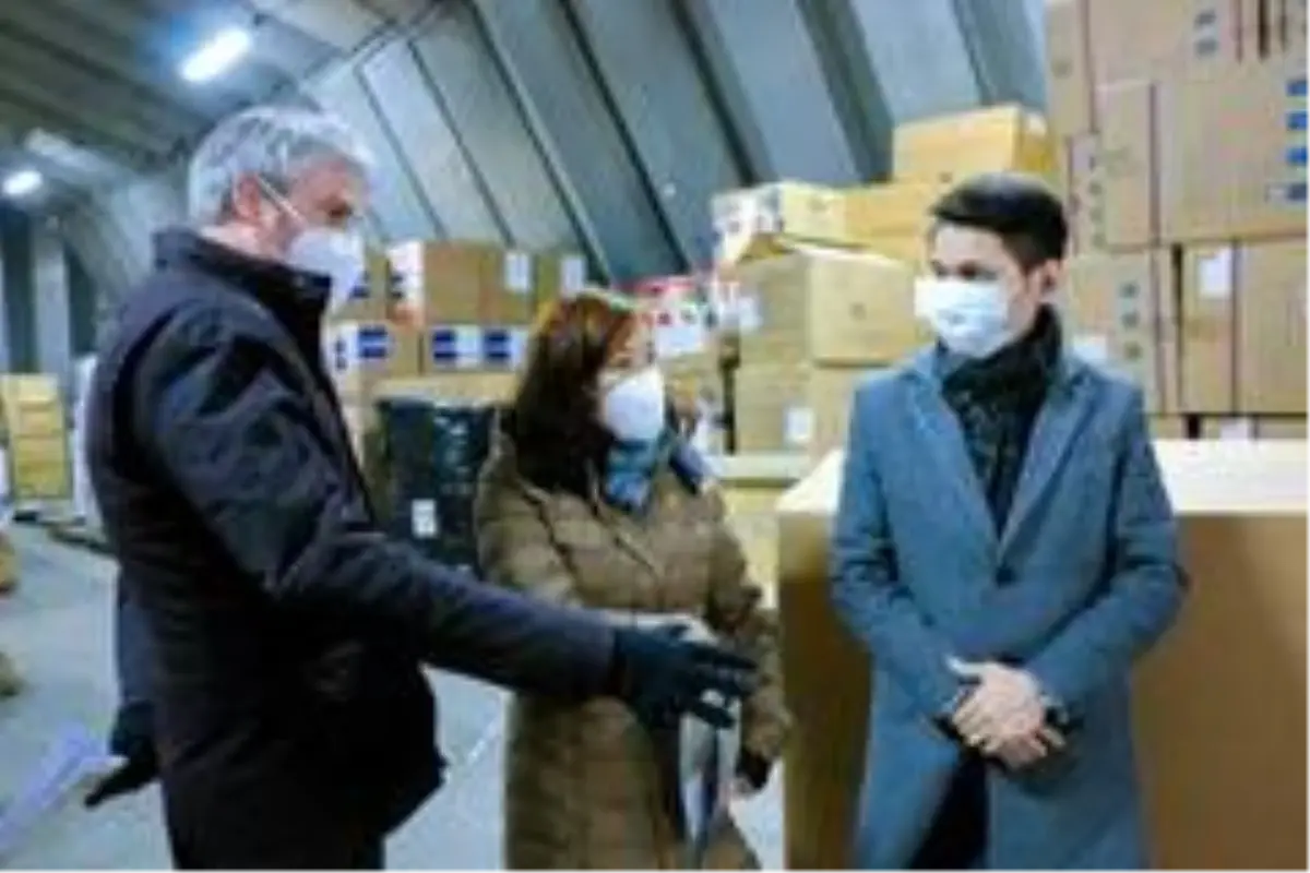 Almanya'dan Covid-19 hastalarının tedavisi için Kırgızistan'a tıbbi yardım