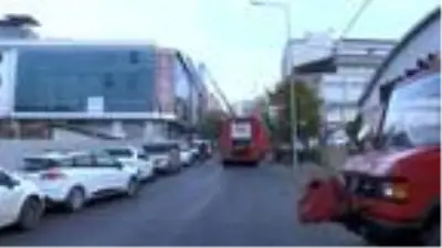 Bağcılar'da tekstil atölyesinde yangın Bağcılar'da tekstil atölyesinde yangın