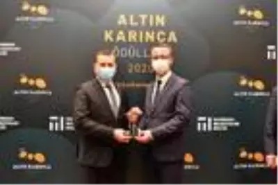 Balıkesir Büyükşehir Belediyesi 'Altın Karınca'dan 2 ödülle döndü Balıkesir Büyükşehir Belediyesi 'Altın Karınca'dan 2 ödülle döndü