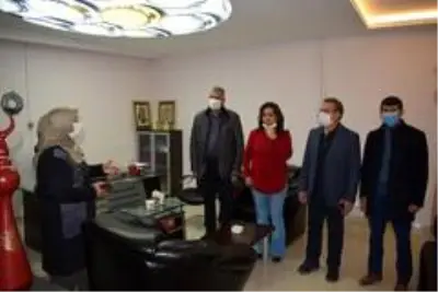 Başkan Kazgan'dan esnaf ziyareti Başkan Kazgan'dan esnaf ziyareti