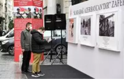 Beyoğlu'nda 'Karabağ Azerbaycan'dır Zafer Sergisi' açıldı Beyoğlu'nda 'Karabağ Azerbaycan'dır Zafer Sergisi' açıldı