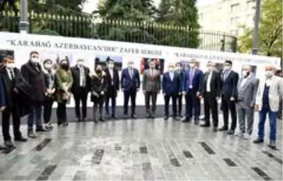 Beyoğlu'nda 'Karabağ Azerbaycan'dır Zafer Sergisi' açıldı Beyoğlu'nda 'Karabağ Azerbaycan'dır Zafer Sergisi' açıldı