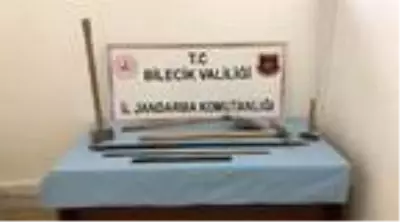 Bilecik'te kaçak kazı yapan 5 kişi suçüstü yakalandı Bilecik'te kaçak kazı yapan 5 kişi suçüstü yakalandı