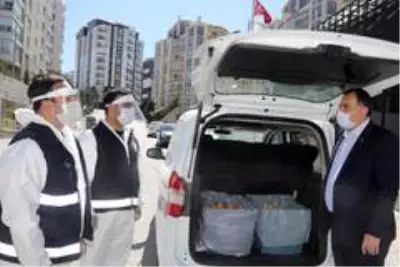 Çankaya'dan pandemi dayanışması Çankaya'dan pandemi dayanışması