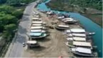 Demre'deki yatların kara molası başladı Demre'deki yatların kara molası başladı