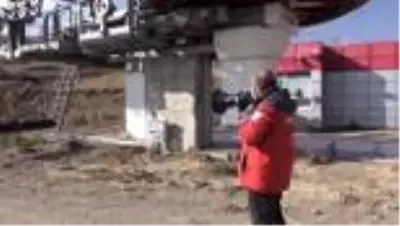 Erciyes'te kayak sezonu öncesi kurtarma tatbikatı yapıldı Erciyes'te kayak sezonu öncesi kurtarma tatbikatı yapıldı