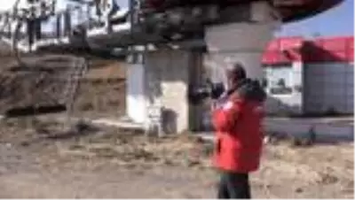 Erciyes'te kayak sezonu öncesi kurtarma tatbikatı yapıldı Erciyes'te kayak sezonu öncesi kurtarma tatbikatı yapıldı