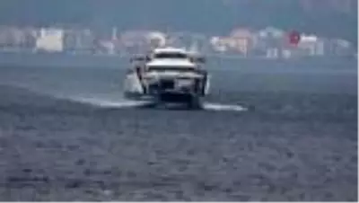 Gökçeada seferleri iptal edildi Gökçeada seferleri iptal edildi
