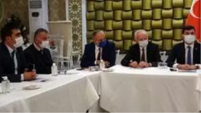 Karadenizli belediye başkanlarından Deveci ve Kılıçdaroğlu'na destek Karadenizli belediye başkanlarından Deveci ve Kılıçdaroğlu'na destek