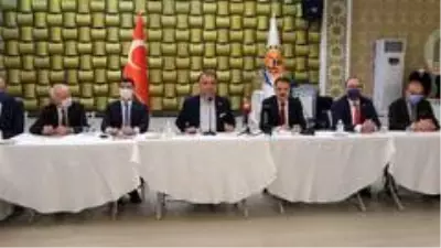 Karadenizli belediye başkanlarından Deveci ve Kılıçdaroğlu'na destek Karadenizli belediye başkanlarından Deveci ve Kılıçdaroğlu'na destek