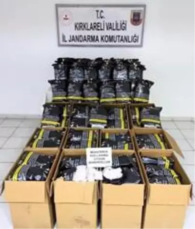 Son dakika haber | - Kırklareli'de 620 kilo tütün ile 400 litre kaçak içki ele geçirildi Son dakika haber | - Kırklareli'de 620 kilo tütün ile 400 litre kaçak içki ele geçirildi