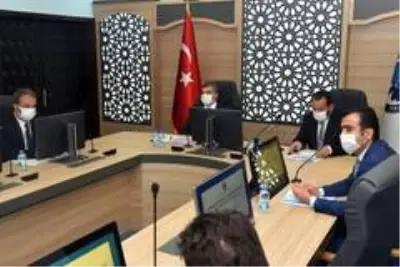 KMÜ'de Teknopark yönetim kurulu toplantısı yapıldı KMÜ'de Teknopark yönetim kurulu toplantısı yapıldı