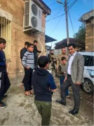 Silvan Kaymakamı Çelik mahalle ziyaretlerine devam ediyor Silvan Kaymakamı Çelik mahalle ziyaretlerine devam ediyor