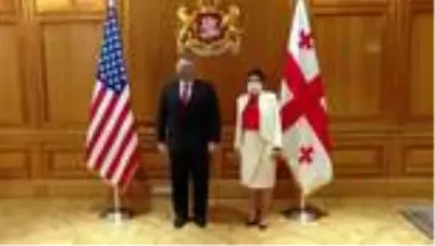 Son dakika gündem: Gürcistan Cumhurbaşkanı Zurabişvili, ABD Dışişleri Bakanı Pompeo'yu kabul etti Son dakika gündem: Gürcistan Cumhurbaşkanı Zurabişvili, ABD Dışişleri Bakanı Pompeo'yu kabul etti