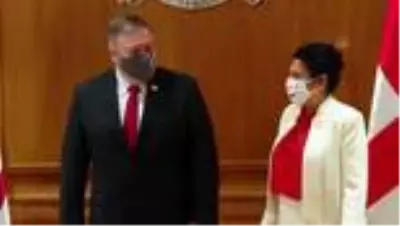 Son dakika gündem: Gürcistan Cumhurbaşkanı Zurabişvili, ABD Dışişleri Bakanı Pompeo'yu kabul etti Son dakika gündem: Gürcistan Cumhurbaşkanı Zurabişvili, ABD Dışişleri Bakanı Pompeo'yu kabul etti