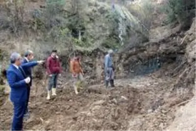 Tosya'da bir köyün daha içme suyu sorunu çözülüyor Tosya'da bir köyün daha içme suyu sorunu çözülüyor