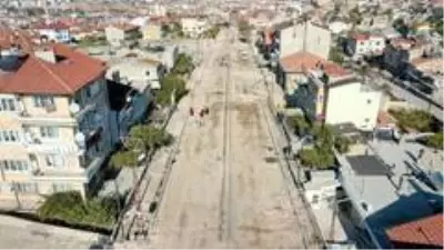 Yunus Emre Caddesinde altyapı çalışmaları sona erdi Yunus Emre Caddesinde altyapı çalışmaları sona erdi