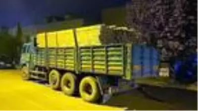 100 bin liralık kereste çaldığı iddia edilen 4 kişi yakalandı 100 bin liralık kereste çaldığı iddia edilen 4 kişi yakalandı