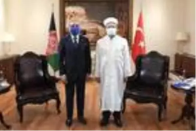 Diyanet İşleri Başkanı Erbaş, Afganistan Milli Uzlaşı Yüksek Konseyi Başkanı Abdullah ile görüştü Diyanet İşleri Başkanı Erbaş, Afganistan Milli Uzlaşı Yüksek Konseyi Başkanı Abdullah ile görüştü