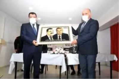 Gürkan, Doğanşehir'de muhtarlarla bir araya geldi Gürkan, Doğanşehir'de muhtarlarla bir araya geldi