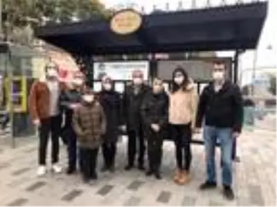 Halit Ayar'ın adı Tünel tramvay durağına verildi Halit Ayar'ın adı Tünel tramvay durağına verildi