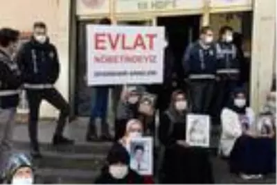 HDP önündeki evlat nöbetinde aile sayısı 159'a çıktı