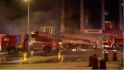 İstanbul'da iş yeri yangını İstanbul'da iş yeri yangını