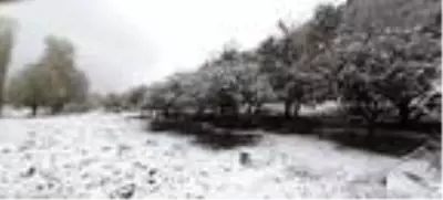 Muğla'nın Yüksek Kesimlerine Kar Yağdı 1 Kaş'ın yüksek kesimlerine kar yağdı